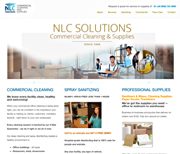 NLC Solutions Cleaning Website